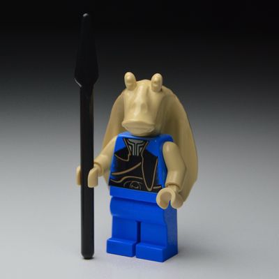LEGO Star Wars TCS Captain Tarpals Cutscene Blue
