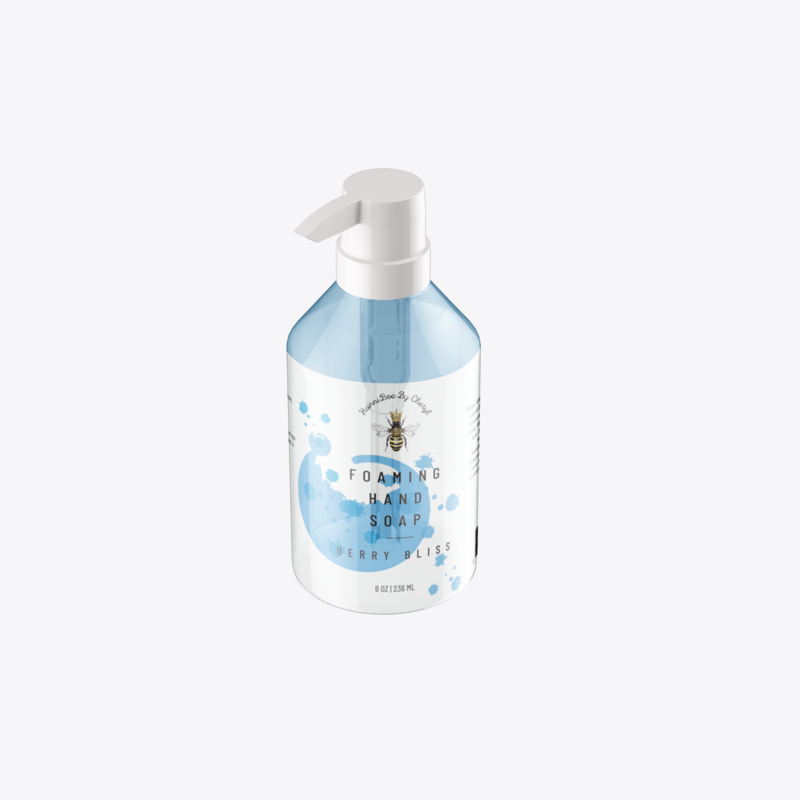 Foaming Hand Soap: Berry Bliss, 8 oz.