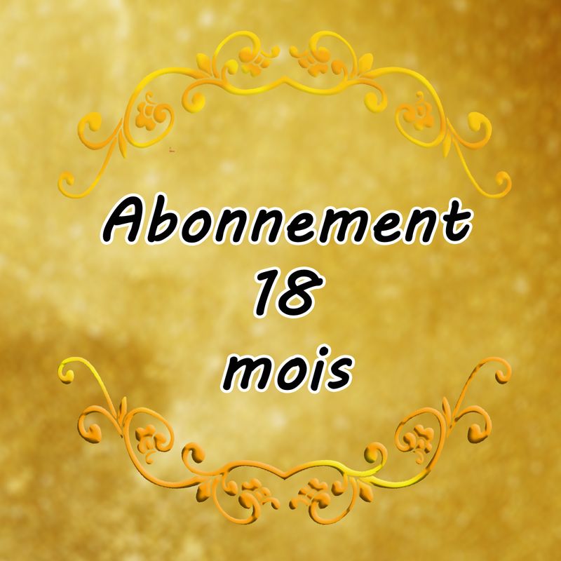 Abonnement de 18 mois