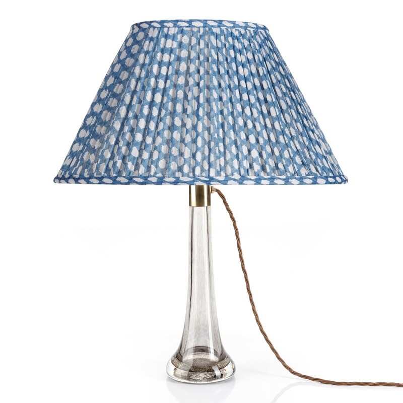 Blue Wicker Oval