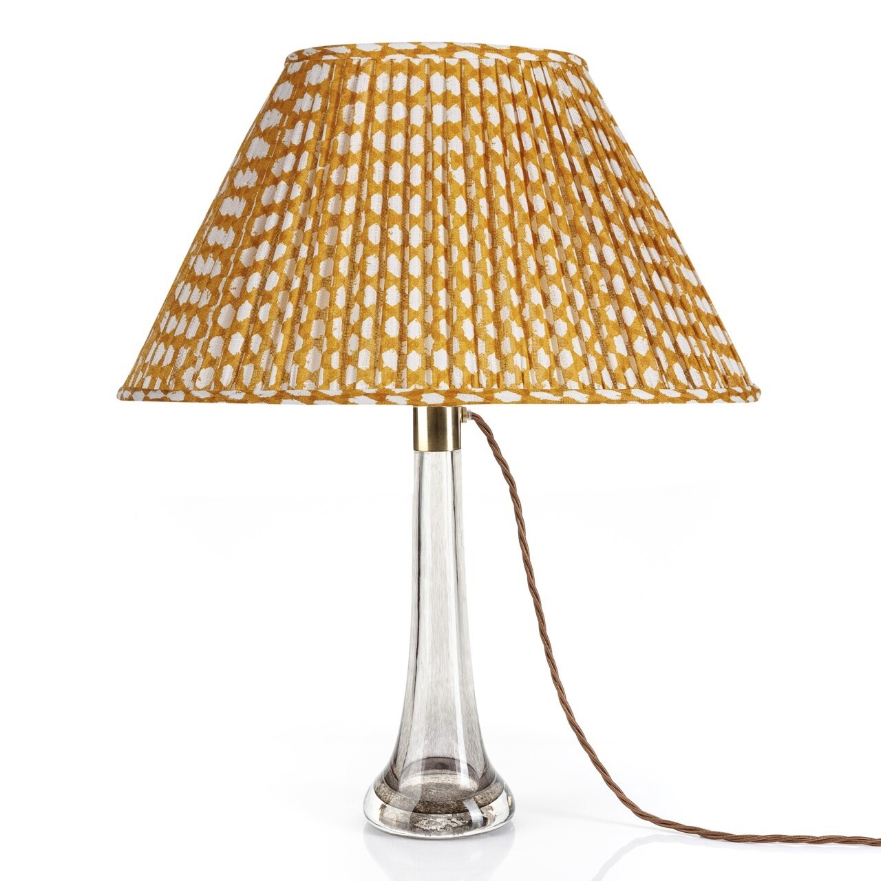 Yellow Wicker Oval