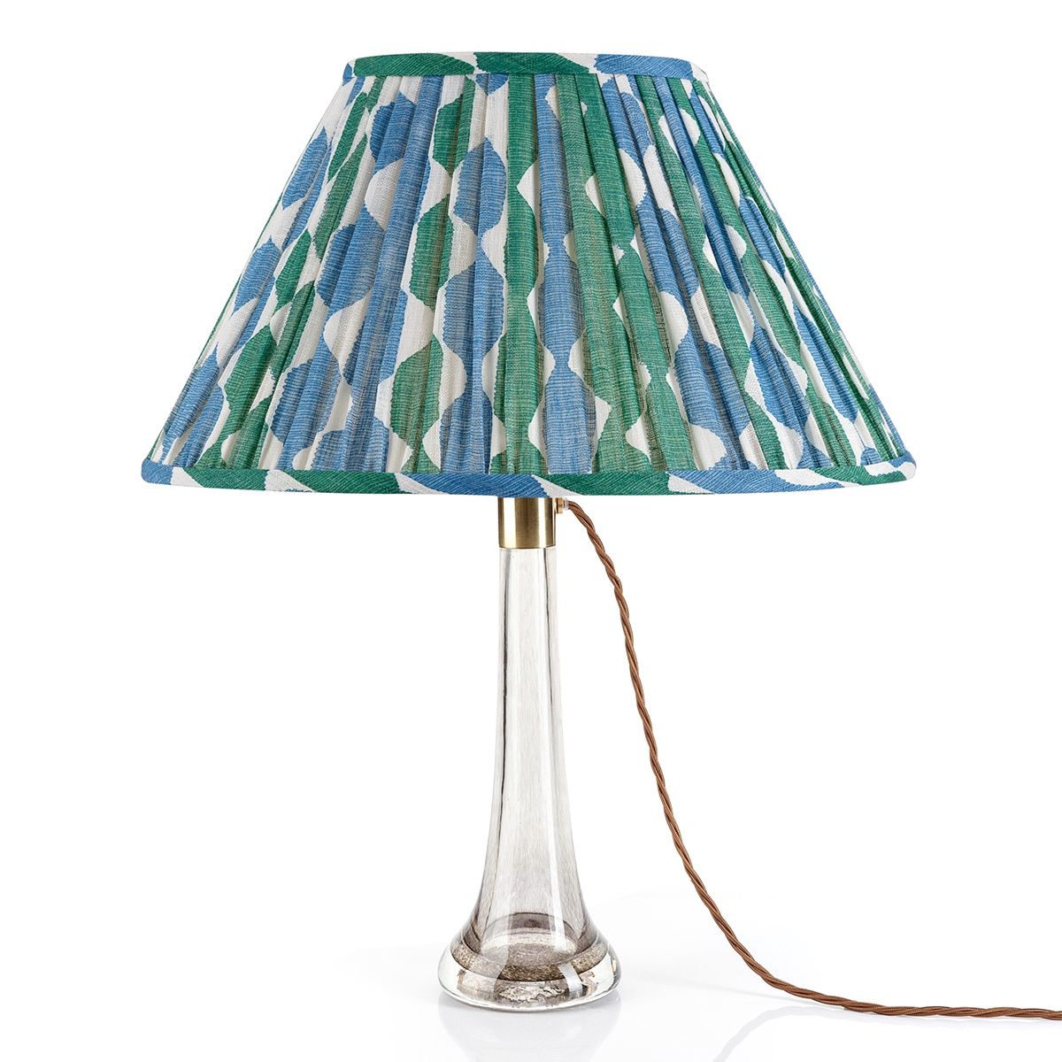 Green and Blue Whittle Oval