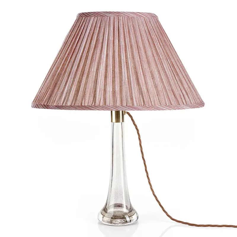 Pink Strie Oval