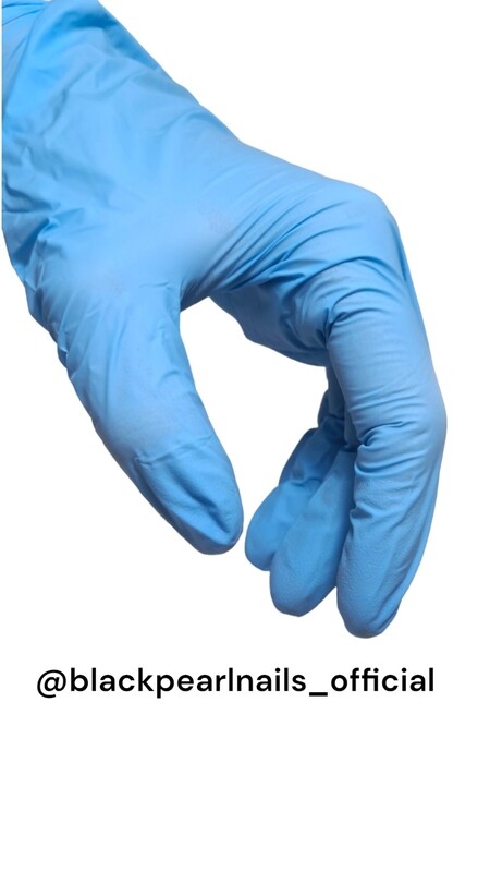 Rukavice bez Pudera -nitril 100/1 L velicina