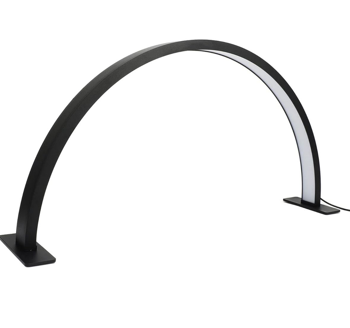 Lampa Rasvjeta Crna -Polumjesec S