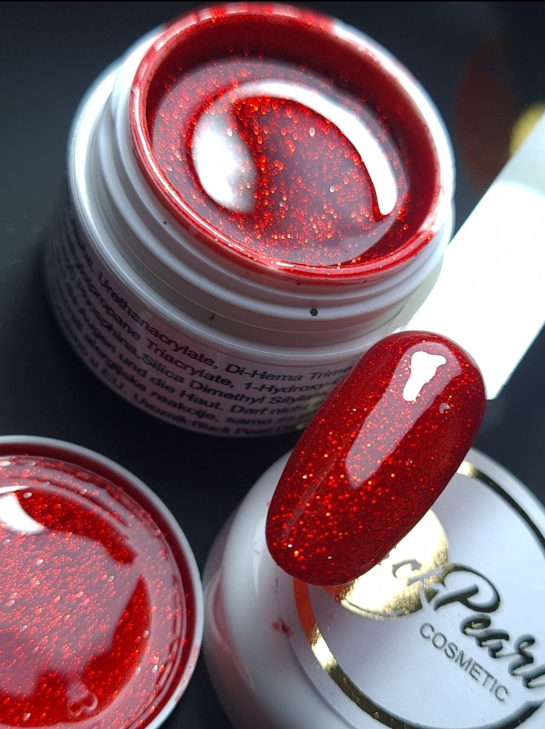 Winter red -glitter 5ml