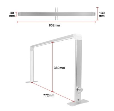 Lampa Rasvjeta -SIVA BOJA