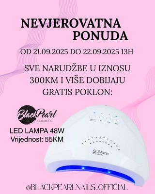 Poklon LED LAMPA od 21.09 do 22.09