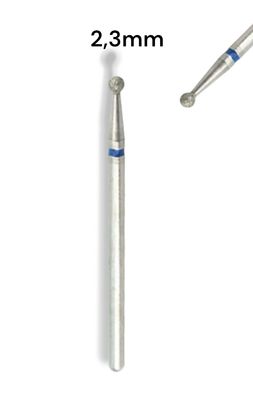 Dijamantni nastavak za zanoktice kuglica - Plavi 2.3mm
