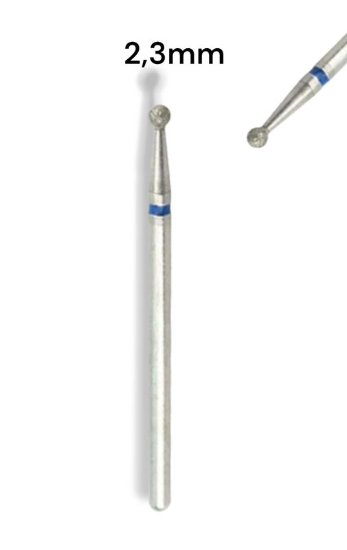 Dijamantni nastavak za zanoktice kuglica - Plavi 2.3mm