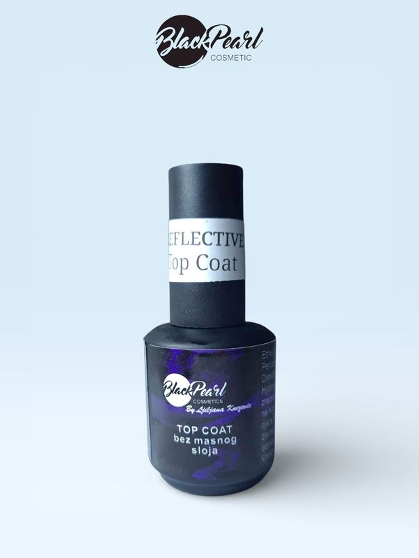 Top Coat Reflective 15ml -zavrsni sjaj sa sljokicama