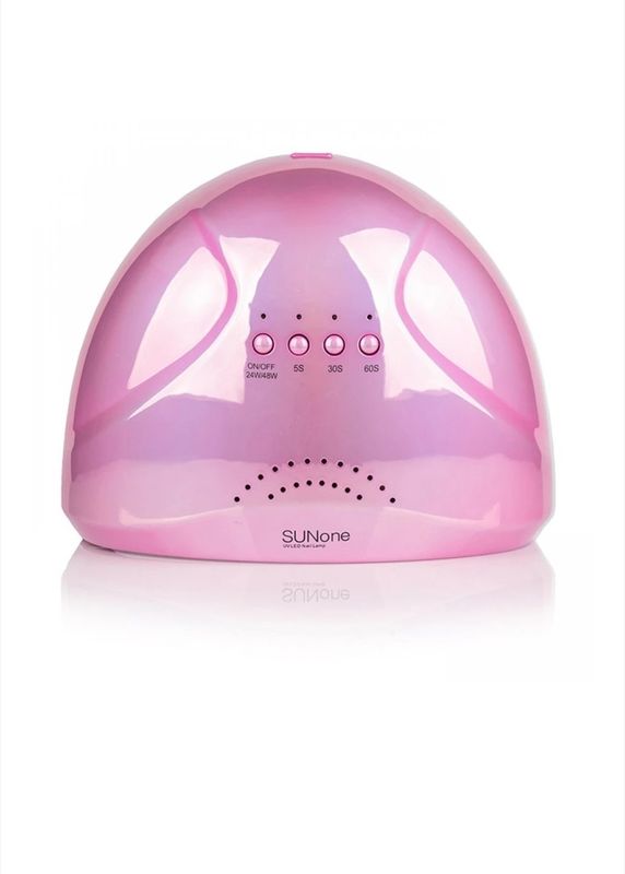 Led lampa 48W pink metalik