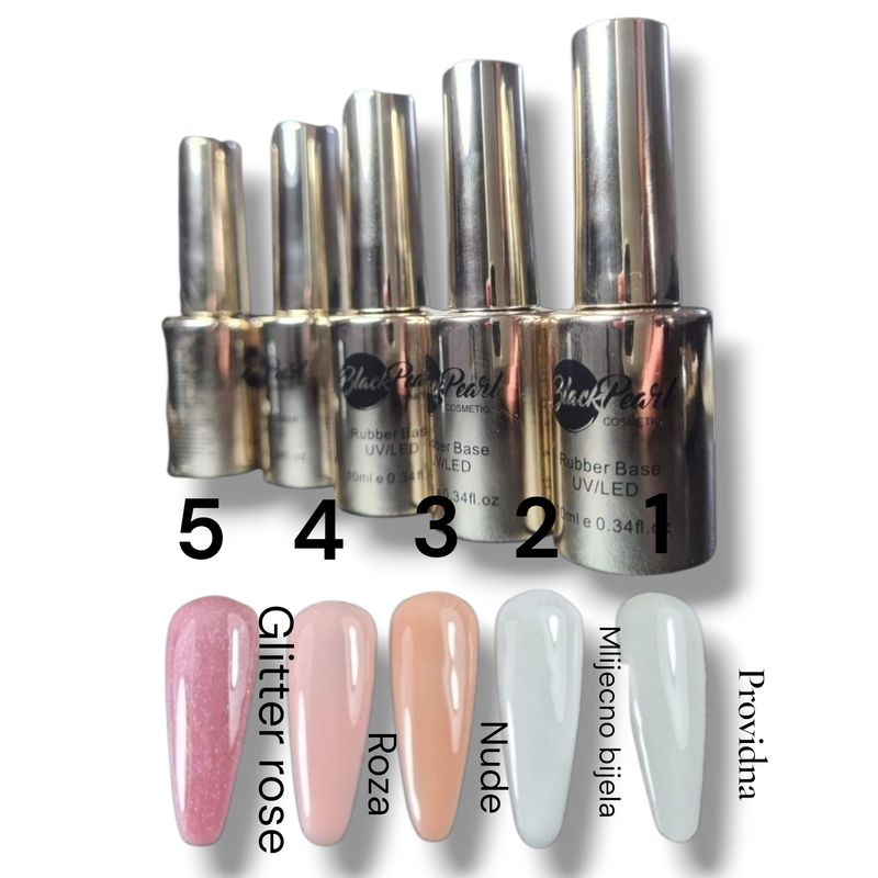 Drama Queen Rubber - baza za gellak (guste) 10ml 