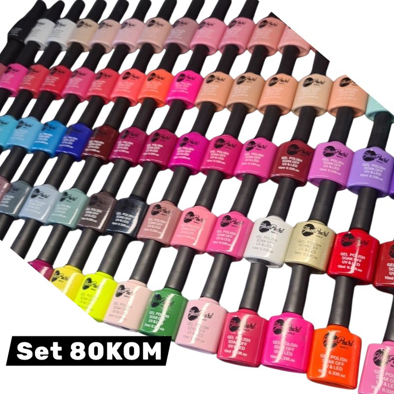 SET GELLAK  80 boja  X 10 ml 
