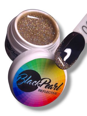 Reflektivni glitter gel - ZLATNI HOLO   5ml