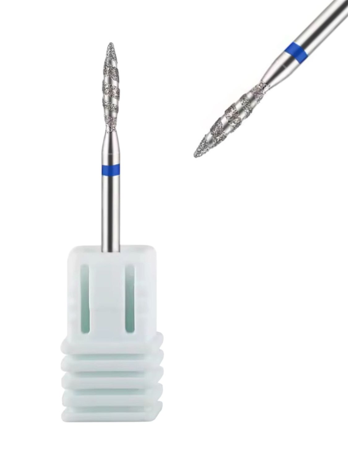 Dijamantni nastavak za zanoktice - tornado BLUE 2mm
