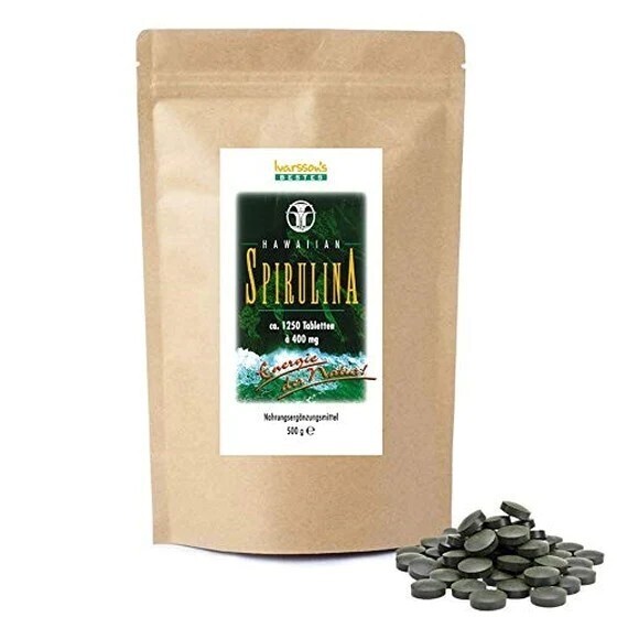 Spirulina Hawaii Bio  1250 Tabletten