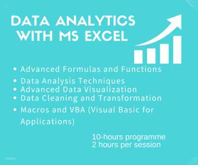 5-Weeks Crash Course on Data Analytics with MS Excel
