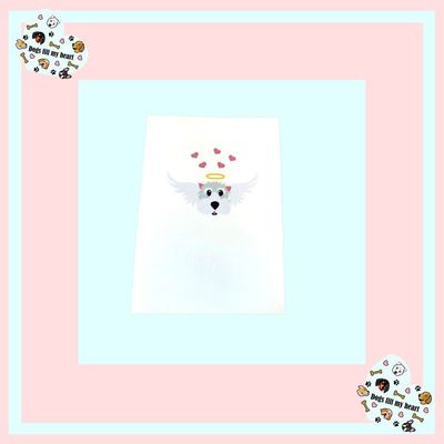 Dogs Bereavement Cards Pack of 2