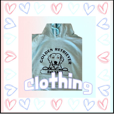 Dog Embroidered Sweatshirts