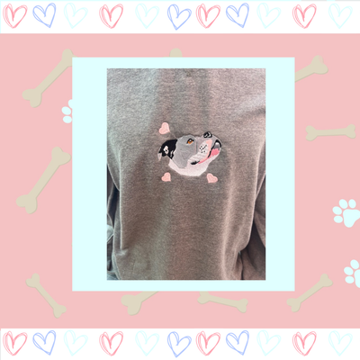 Staffie Design Sweatshirt
