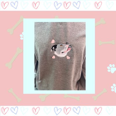 Staffie Design Sweatshirt