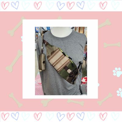 Camo Dog Walking  Bag