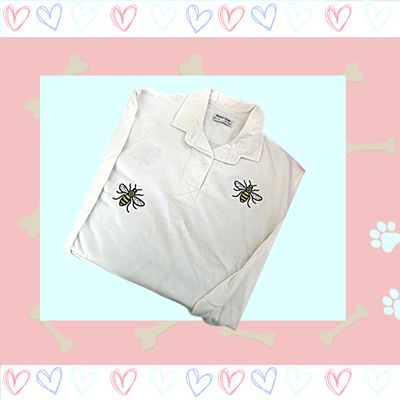 Bee  Embroidered Top