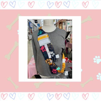 Paw Print - Dog Walking Sling Bag - One Size