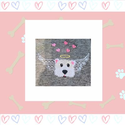 Westie Embroidered Sweatshirt