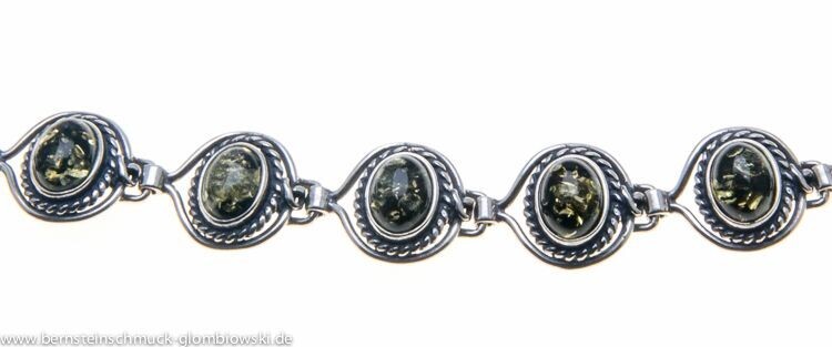 Bernstein Armband mit Silber 925 Bernstein Armband mit Silber 925