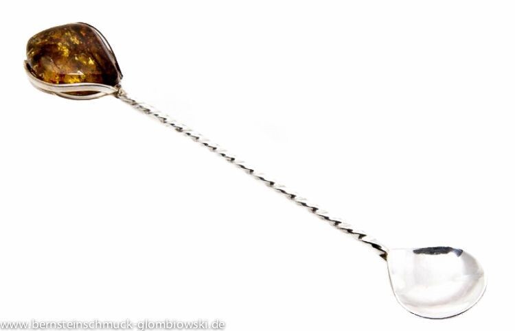 Zuckerlöffel mit Silber 925