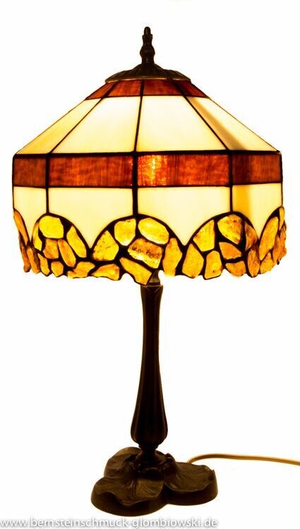 Bernsteinlampe