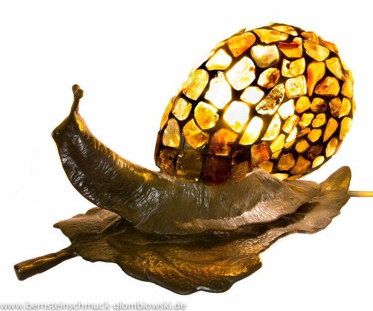 Bernsteinlampe