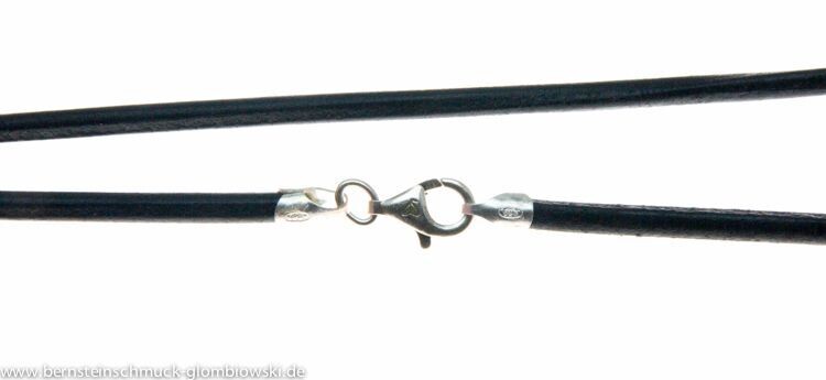 Lederband mit Silber 925.