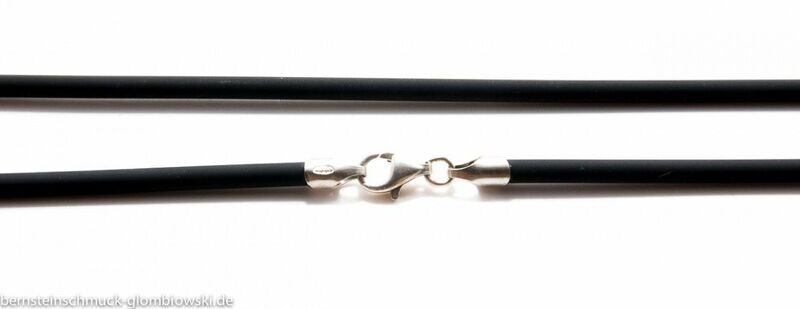 Kautschukband mit Silber