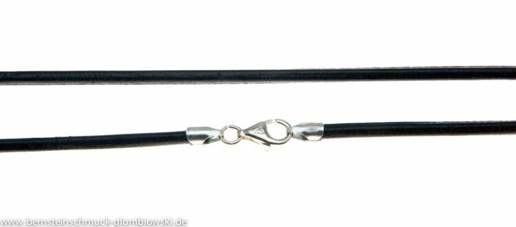 Lederband mit Silber 925.