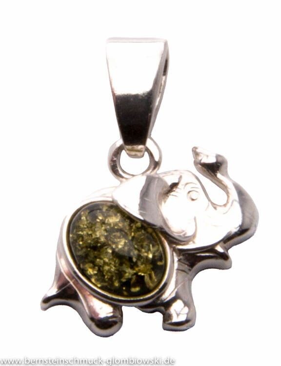 Bernstein Anhänger mit Silber 925