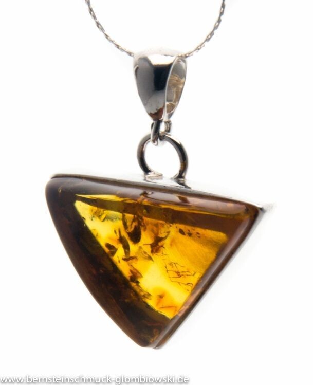 Bernstein Anhänger mit Silber 925