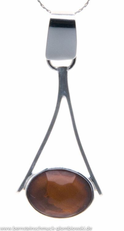 Bernstein Anhänger mit Silber 925