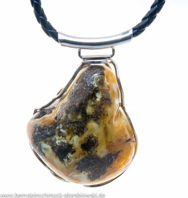Bernstein Anhänger mit Silber 925 Bernstein Anhänger mit Silber 925