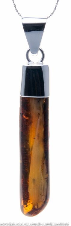 Bernstein Anhänger mit Silber 925