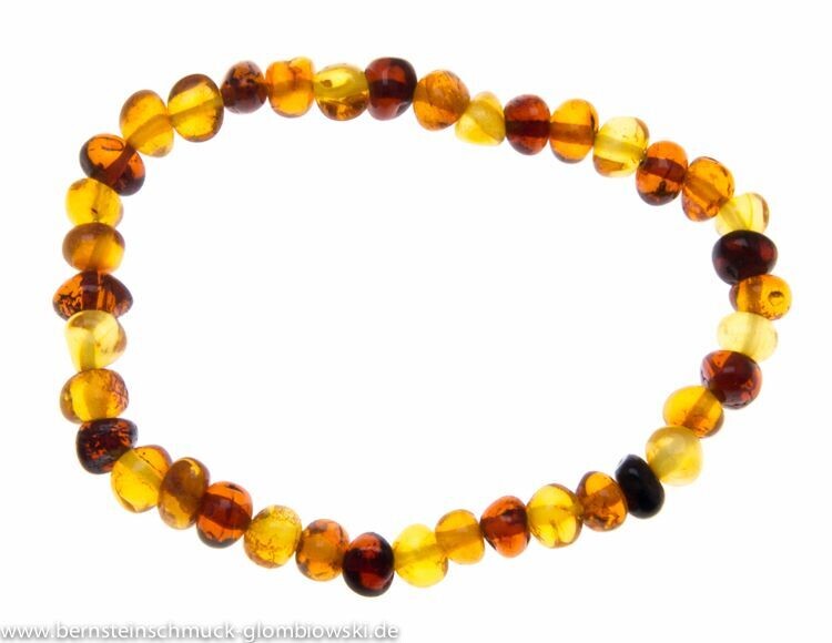 Bernstein Armband mit Gummizug