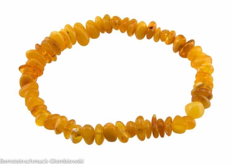 Bernstein Armband mit Gummizug