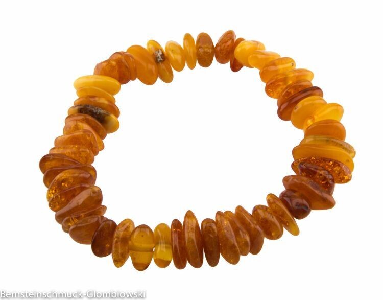 Bernstein Armband mit Gummizug