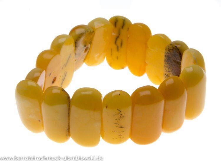 Bernstein Armband mit Gummizug