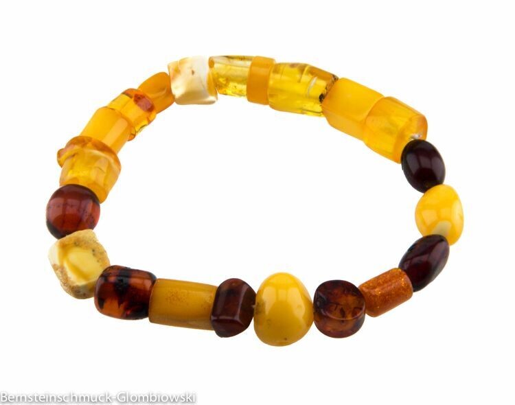 Bernstein Armband mit Gummizug