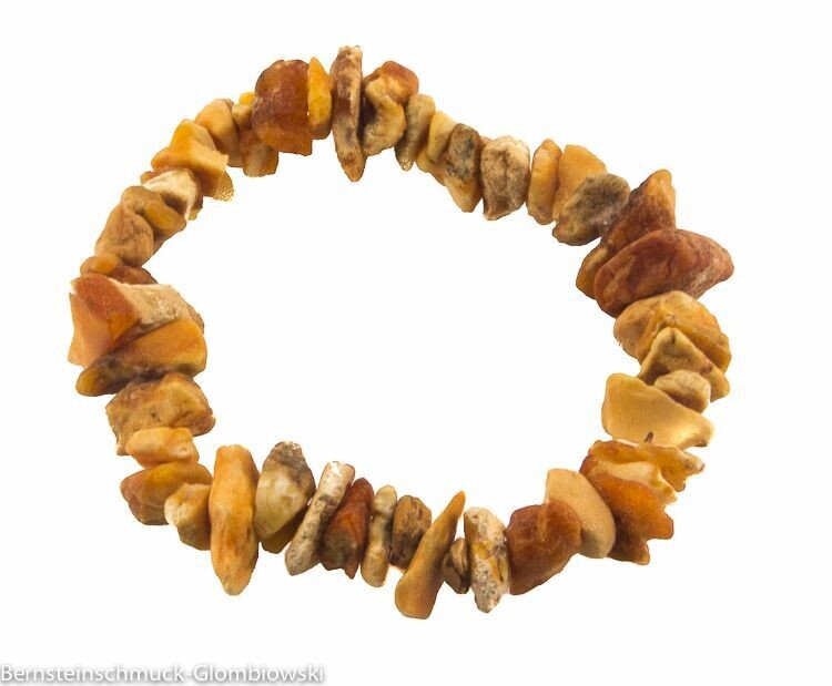 Bernstein Armband mit Gummizug