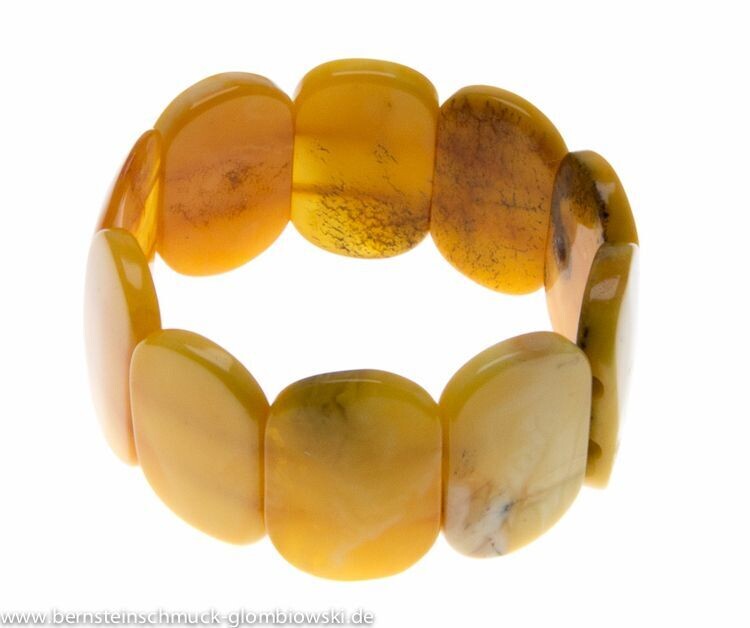 Bernstein Armband mit Gummizug