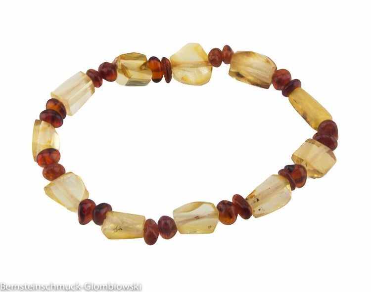 Bernstein Armband mit Gummizug